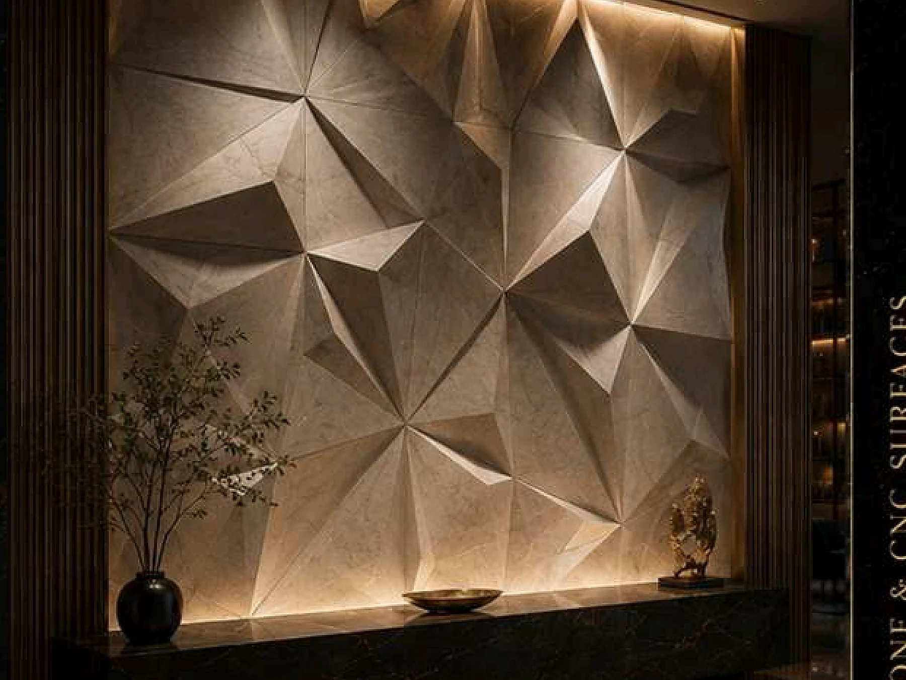 IVA Reception wall