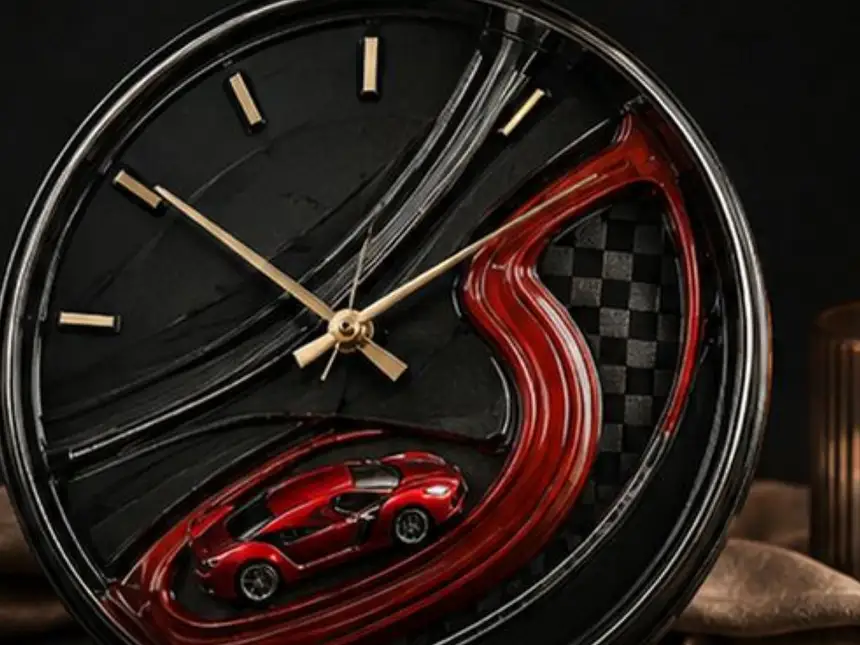 ARC Luxury Epoxy Collection – Automotive Clock Object