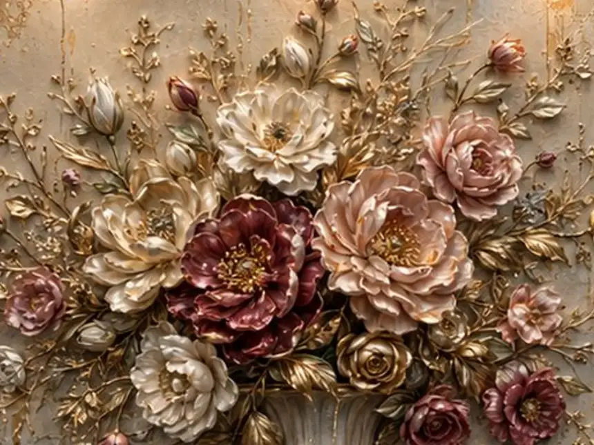 ARC Luxury Epoxy Collection – Botanical Resin Bouquet