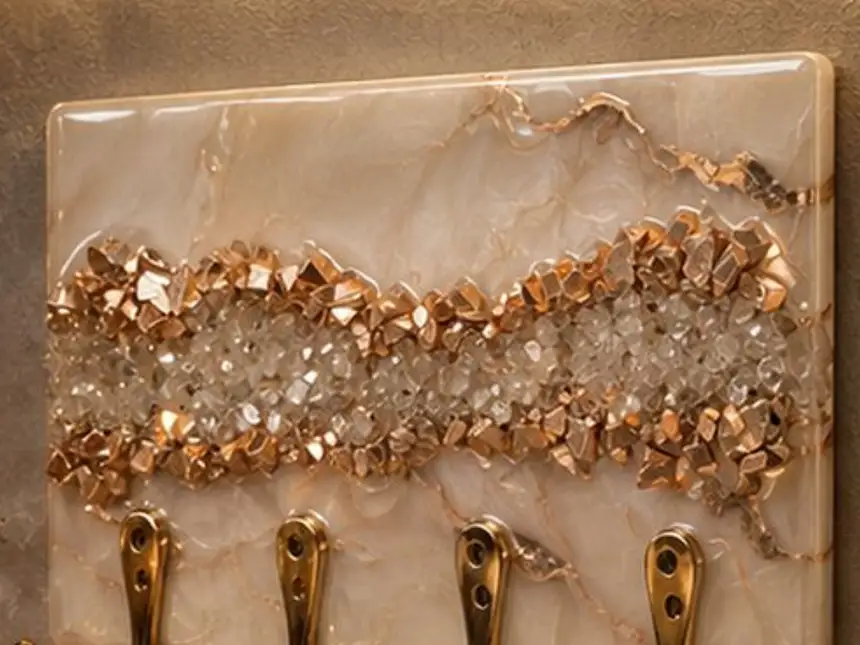 ARC Luxury Epoxy Collection – Entry Resin Sconce