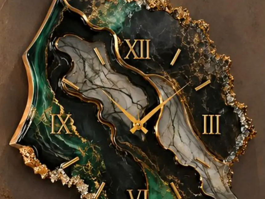 Epoxy Resin Décor – Sculptural Shoe Object