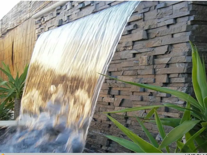 Sandstone Cladding – Slate Water Feature
