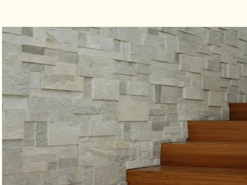 Sandstone Cladding – Stacked Stone Corridor