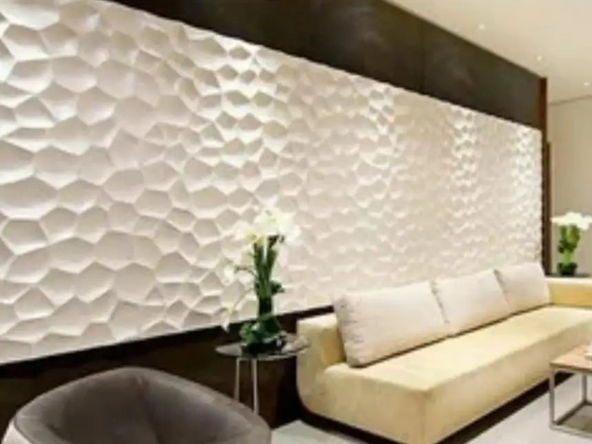 Custom Stone Murals – Pebble Relief Lounge