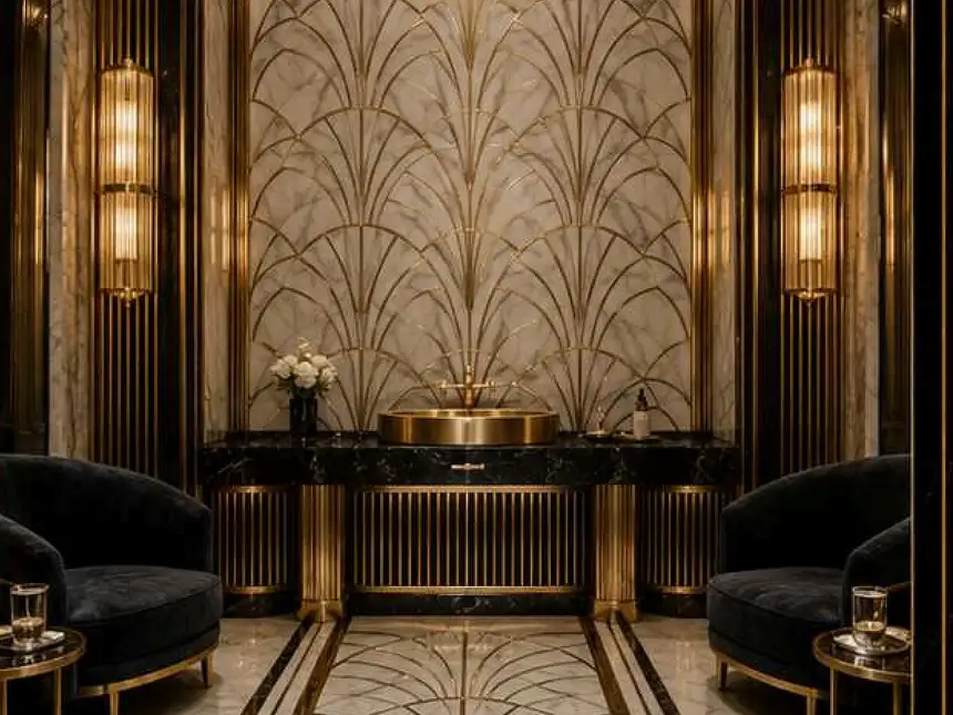 Designer Tile Highlighters – Art Deco Waterjet Gallery