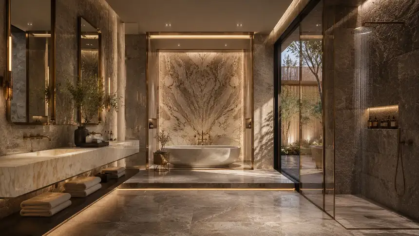 IVA International world: Luxury Spa Inspired Bathroom Retreat